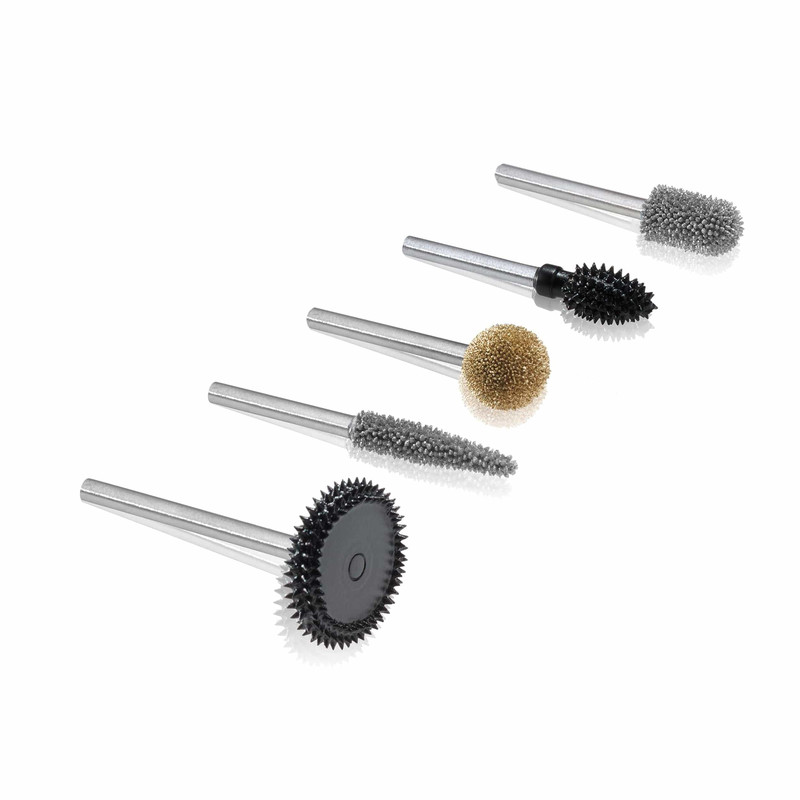 Variety Rotary Burr Set - 1/8" Shaft - 5 Piece